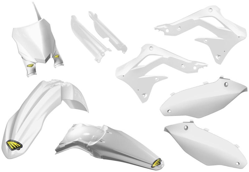 Cycra 06-07 Honda CRF250R Powerflow Full Body Kit White 1CYC-9300-42 1CYC-9300-42 User 1