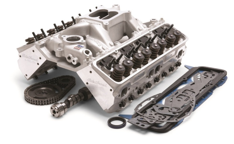 Edelbrock Total Power Package Top-End Kit Includes Cylinder Heads, Cam I 435HP 2097 Photo - Primary