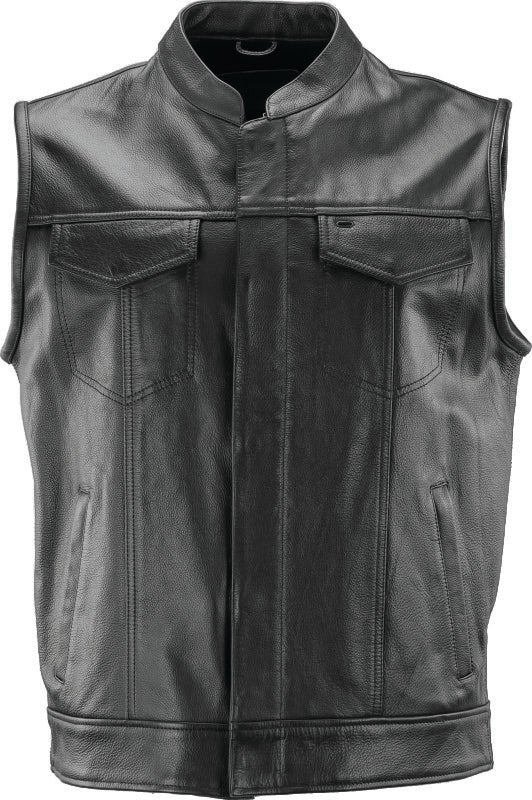 Kuryakyn Leather By River Road Vandal Club Vest Black - Medium 094399 094399 User 3