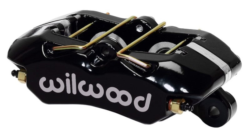 Wilwood Caliper-Forged Dynapro 4 5.25in Mount-Black-Universal 1.38/1.38in Pistons .81in Disc 120-16190-BK 120-16190-BK User 1