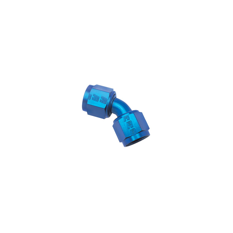 Russell -10 AN 45° Swivel Coupler (Blue Finish) 640060 Photo - Primary