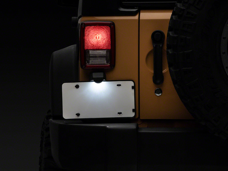 Raxiom 07-18 Jeep Wrangler JK Axial Series LED License Plate Conversion J132812 J132812 Photo - Primary