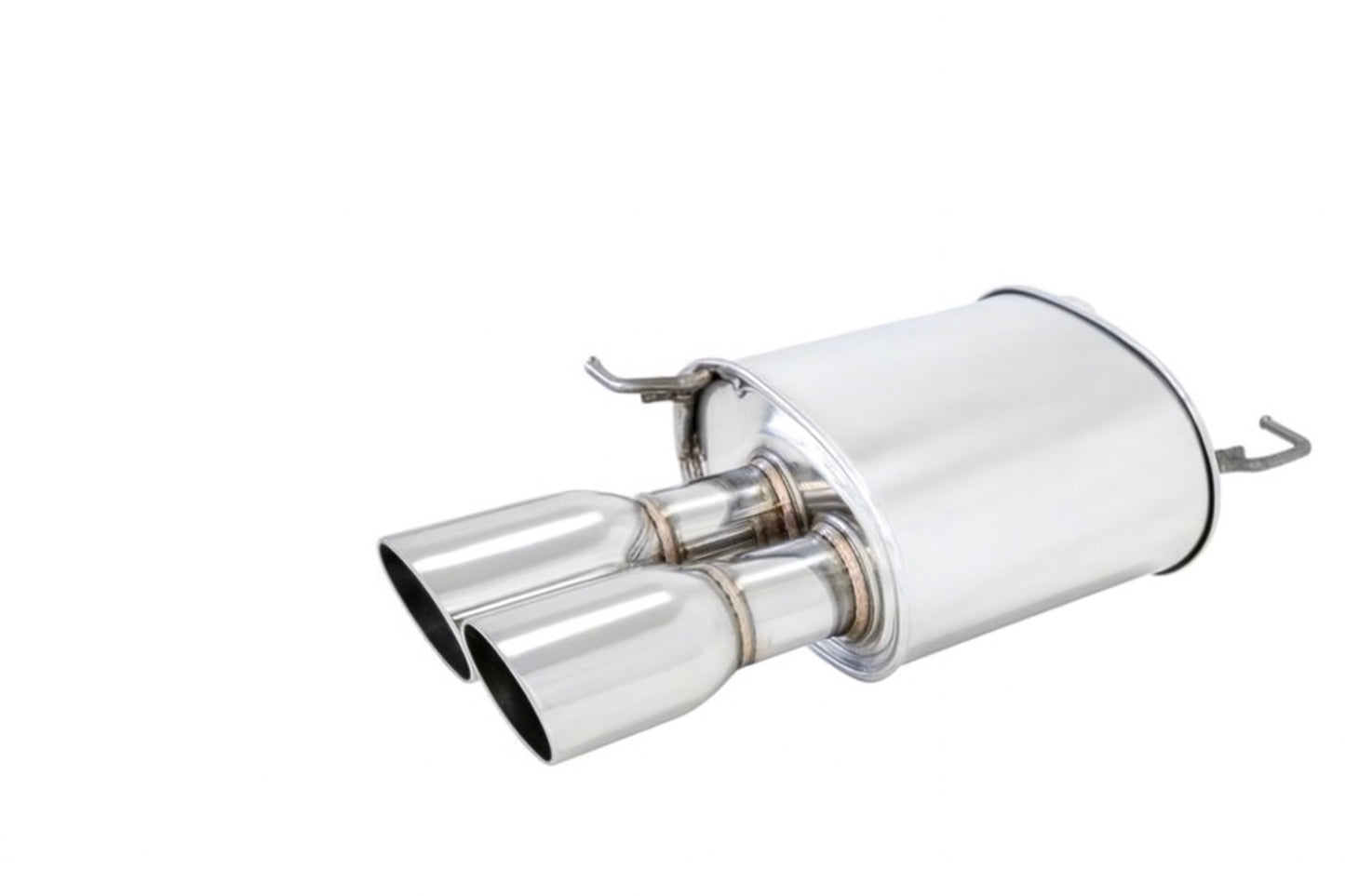 Megan Racing Axle-Back Exhaust for 2012+ BMW F12/13 650i 2Dr Stainless Roll Quad Tips