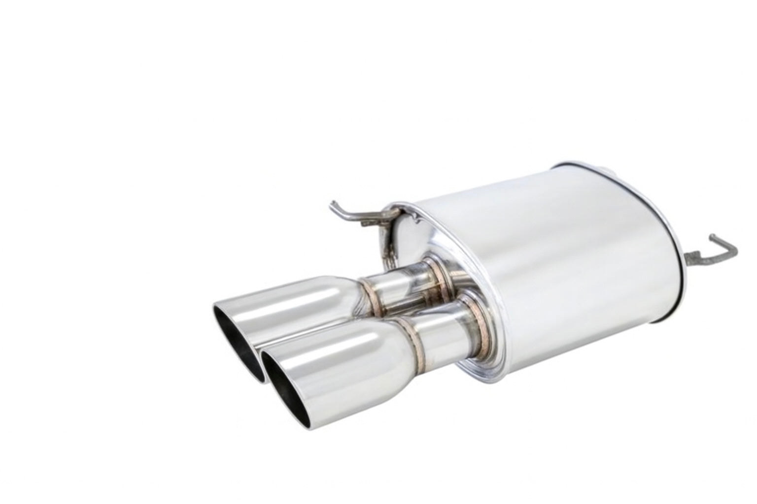 Megan Racing Axle Back Exhaust Stainless Roll Quad Tips BMW F12/13 2012+ 650i 2Dr only