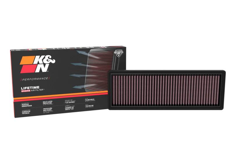 K&N Engineering K&N 2024 Ford Mustang 2.3L L4 Drop-In Air Filter 33-5146 33-5146 Photo - out of package