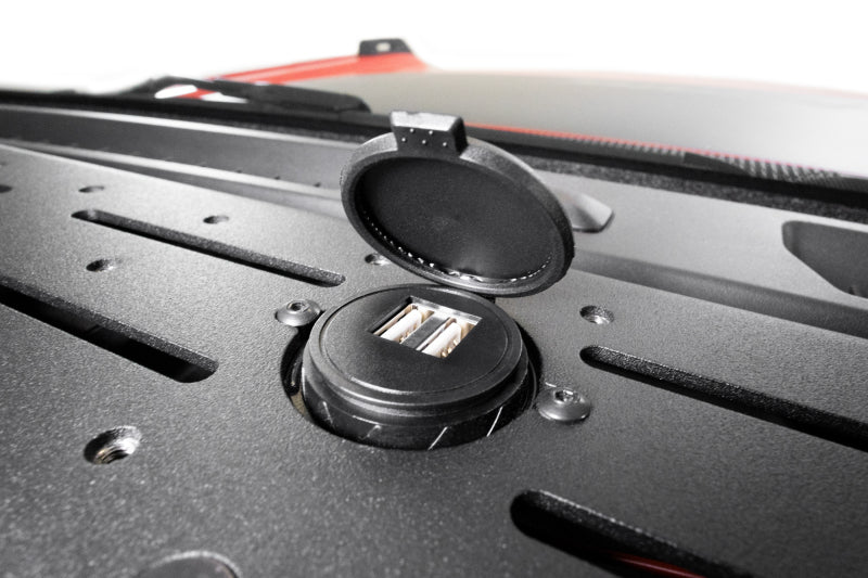 Addictive Desert Designs ADD 21-23 Ford Bronco & Bronco Raptor Digital Device Dash Mount AC2302601NA AC2302601NA Photo - Mounted