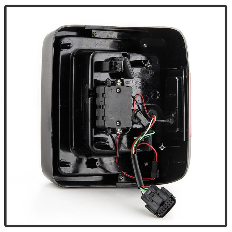 Spyder 19-20 Jeep Wrangler - Full LED Tail Lights - Seq Turn Signal - Black ALT-YD-JW19-SEQ-BK 5086174 5086174 Photo - Unmounted