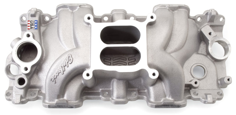Edelbrock Intake Manifold, Single Quad, Perf. RPM, Chevrolet 348/409 "W" Big Blo 7158 Photo - Primary