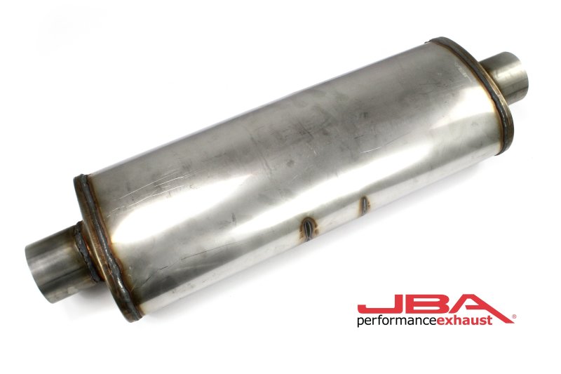 JBA Universal Chambered 304SS Muffler 22x8x5 3in Center/Center 40-302202 40-302202 Photo - Primary