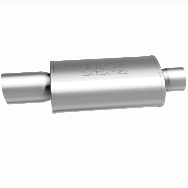 MagnaFlow 5" X 8" Oval Center/Center Performance Muffler With Tip 14834 360 Degree Image Set