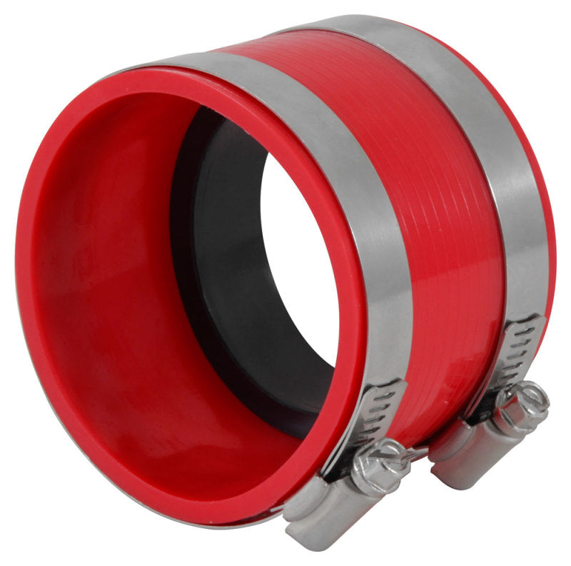 Spectre Coupler 3in. (PVC) w/Insert - Red 8772 8772 Photo - lifestyle view