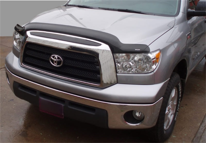 Stampede Vigilante Premium Hood Protector, Smoke, for 2007-2013 Toyota Tundra 2321-2 Photo - Mounted