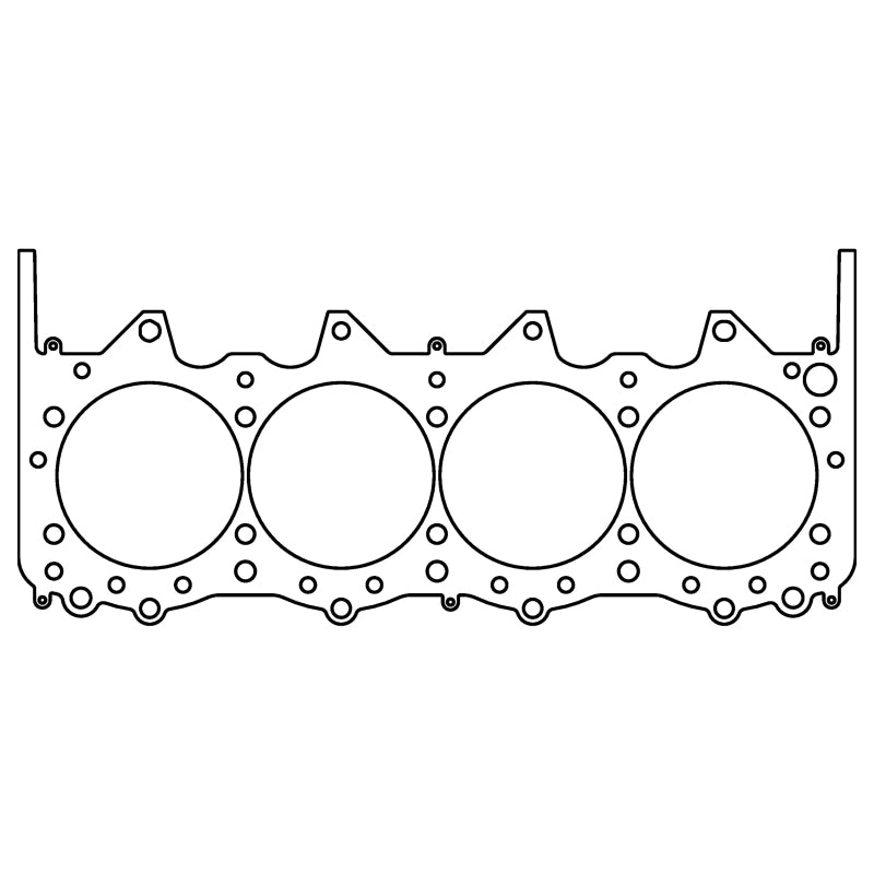Cometic Gasket Cometic Ford 500 JC50 Pro Stock V8 .080in MLS Cylinder Head Gasket - 4.735in Bore - LHS C5284-080 C5284-080 Photo - Primary