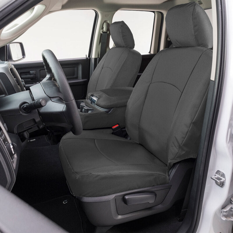Covercraft 11-18 Dodge Ram Endura PrecisionFit Custom Second Row Seat Covers - Charcoal/Charcoal GTD1333ENCC GTD1333ENCC Photo - Primary