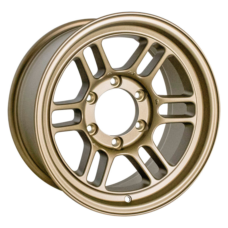Enkei RPT1 16x8 6x139.7 Bolt Pattern +0 Offset 108.5 Bore Titanium Gold Wheel 520-680-8400GG 520-680-8400GG Photo - Primary