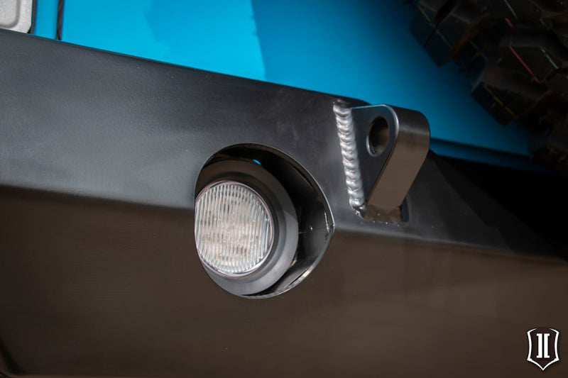 ICON 07-18 Jeep Wrangler JK Pro Series 2 Rear Bumper w/Hitch/Tabs 25218 25218 Photo - Close Up
