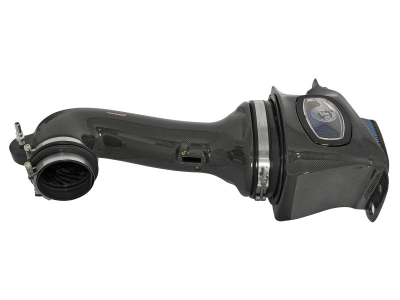aFe Black Series Momentum Carbon Fiber Cold Air Intake System: Chevrolet C 52-74202-C Photo - Unmounted