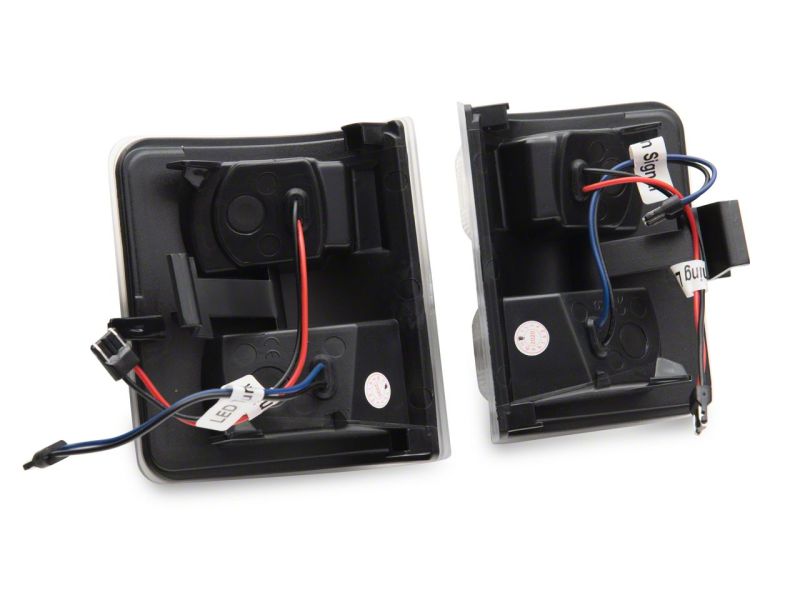 Raxiom 11-16 Ford F-250/F-350 Super Duty Axial LED SEQL Switchback Side Mirror Marker Lamps- Clear SD18247 SD18247 Photo - Close Up