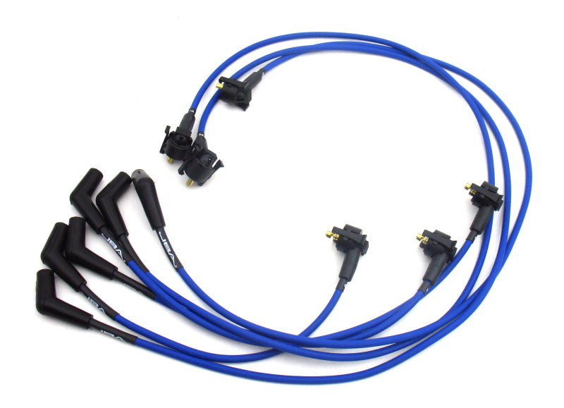 JBA 99-00 Ford Mustang 3.8L Ignition Wires - Blue W06189 W06189 Photo - Primary