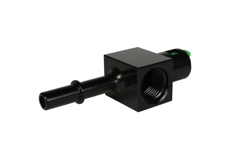 Aeromotive 3/8'' Quick Connect with AN-08 Access Port 15121 Photo - in package