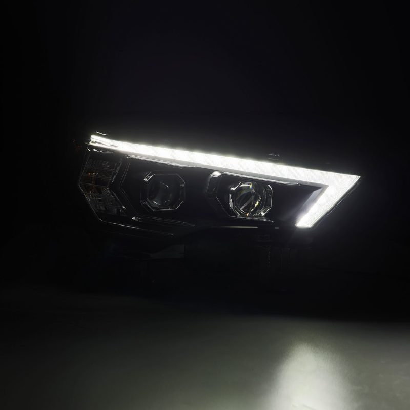 AlphaRex 14-22 Toyota 4Runner LUXX-Series LED Proj Headlights Blk w/Actv Light & Seq. Sig + DRL 880811 880811 User 2