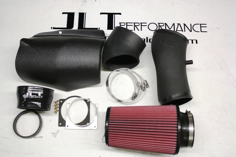 JLT 99-01 Ford Mustang SVT Cobra Black Textured Ram Air Intake Kit w/Red Filter RAI2-FMC-9901 RAI2-FMC-9901 Photo - Primary