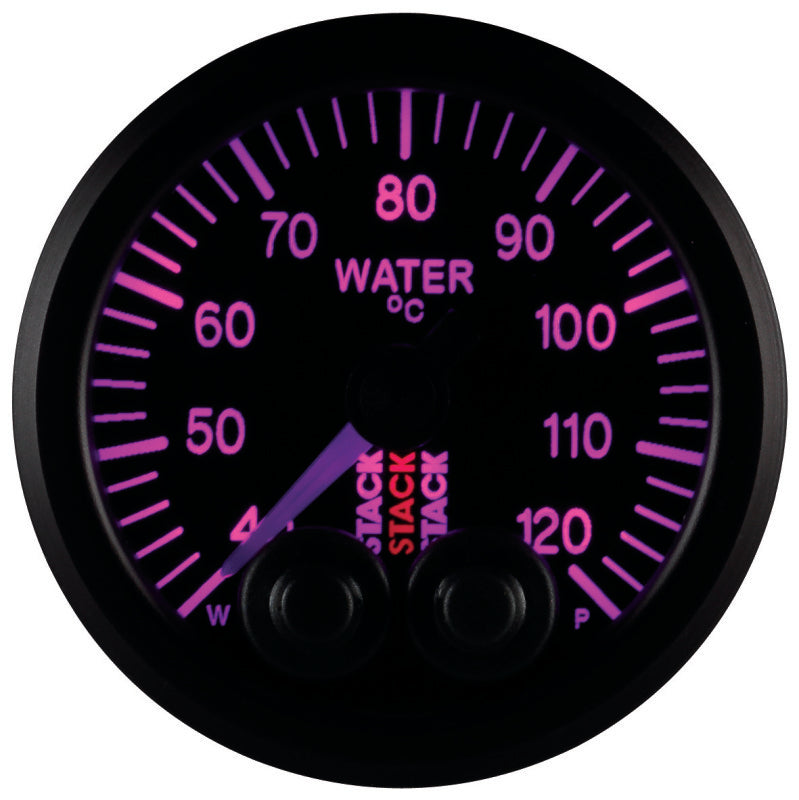 Autometer Stack 52mm 40-120 Deg C 1/8in NPTF Male Pro-Control Water Temp Gauge - Black ST3507 ST3507 User 9