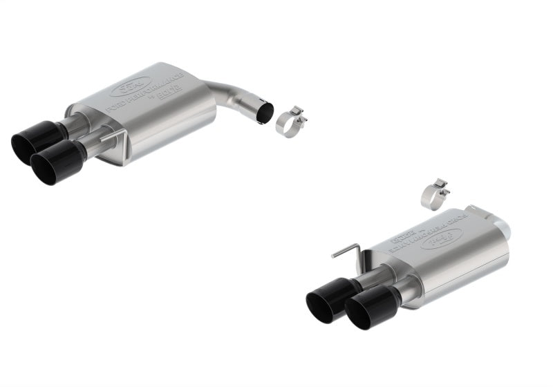 Ford Racing 2024 Mustang 2.3L Sport Non-Active Axle-Back w/GT Valance - Black Tip M-5230-M2SBV M-5230-M2SBV Photo - Primary