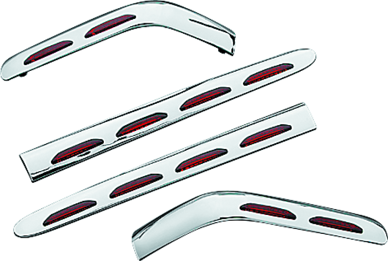 Kuryakyn Led Saddlebag Molding Set 4Pcs 3202 3202 Photo - Primary