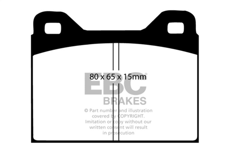 EBC 18-21 Mitsubishi Outlander Ultimax Rear Brake Pads UD2135 UD2135 Photo - Primary