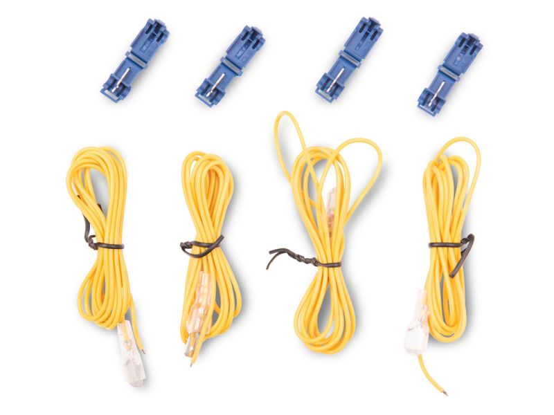 Raxiom 18-23 Jeep Wrangler JL Axial Series 9-In LED Angel Eye Headlights- Blk Housing (Clear Lens) J167045 J167045 Photo - Close Up