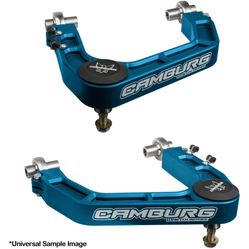 Camburg Toyota 22-23 Landcruiser 300 / 22-23 LX600 KINETIK V2 Perf Billet Uniball Upper Arms (Blue) CAM-310194-BLU CAM-310194-BLU Photo - Primary