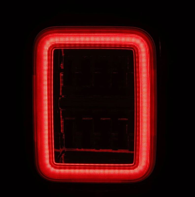 AlphaRex 19-24 Jeep Gladiator JT Nova-Series Prismatic LED Tail Lights - Chrome 602060 602060 User 3