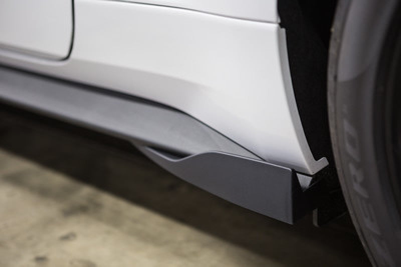 ROUSH 2015-2019 Ford Mustang Black Rocker Winglets 421882 421882 Photo - Mounted