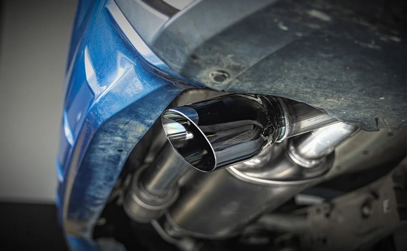 Magnaflow 18-23 Subaru Crosstrek Overland Series Black Chrome Axle-Back Performance Exhaust System 19692 19692 Photo - Mounted