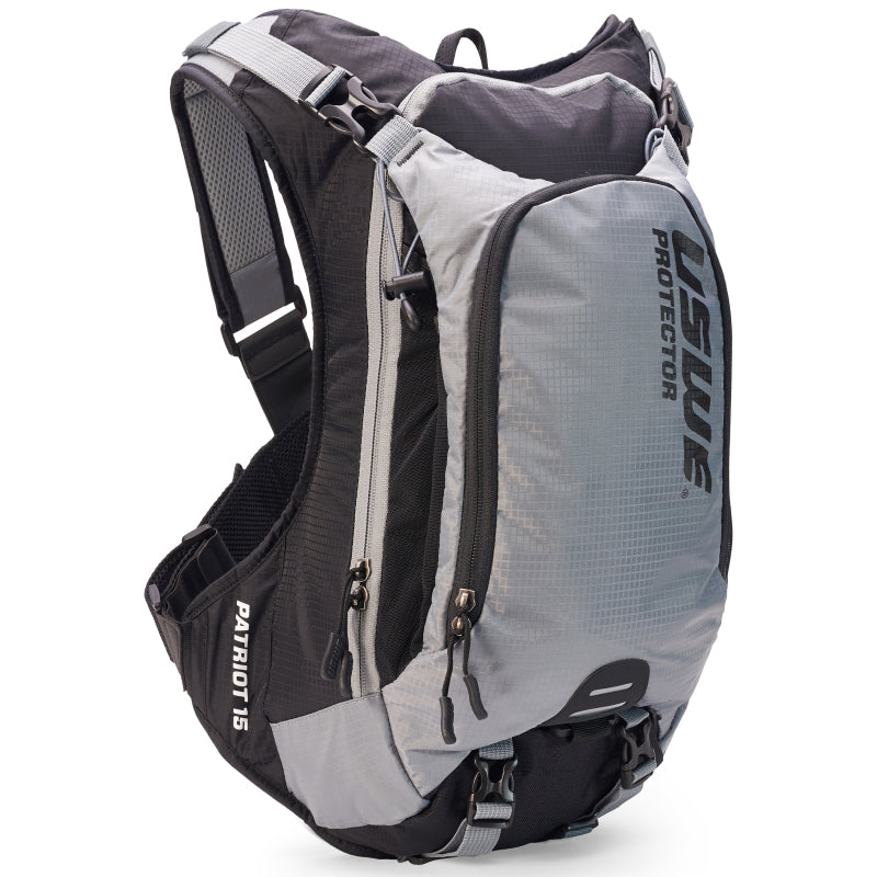 USWE Patriot MTB Protector Pack 15L - Grey/Black 2150719 2150719 Photo - Primary