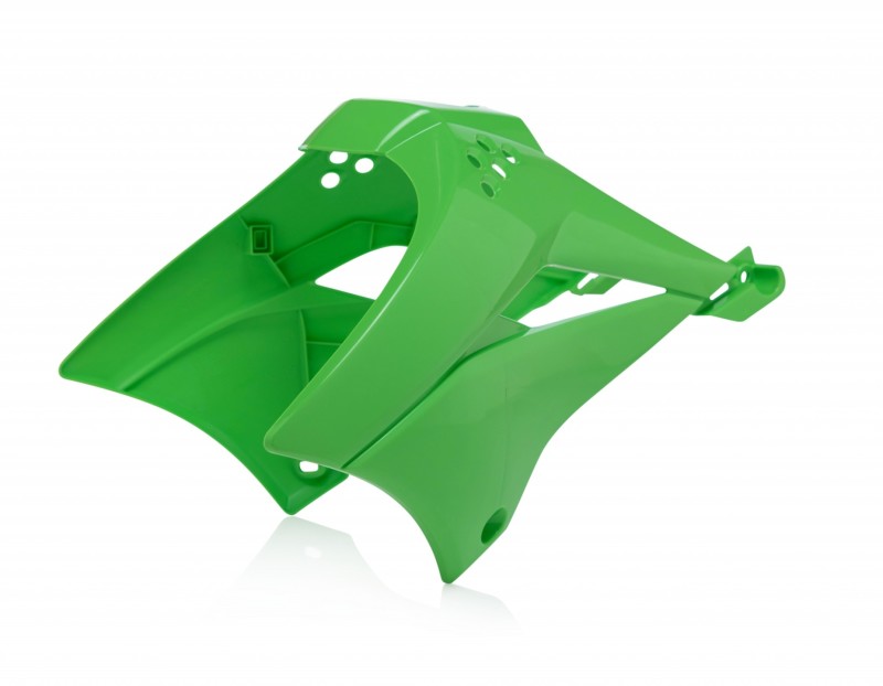 Acerbis 10+ Kawasaki KLX110/110L Radiator Shroud - Green 2780560006 2780560006 Photo - Primary