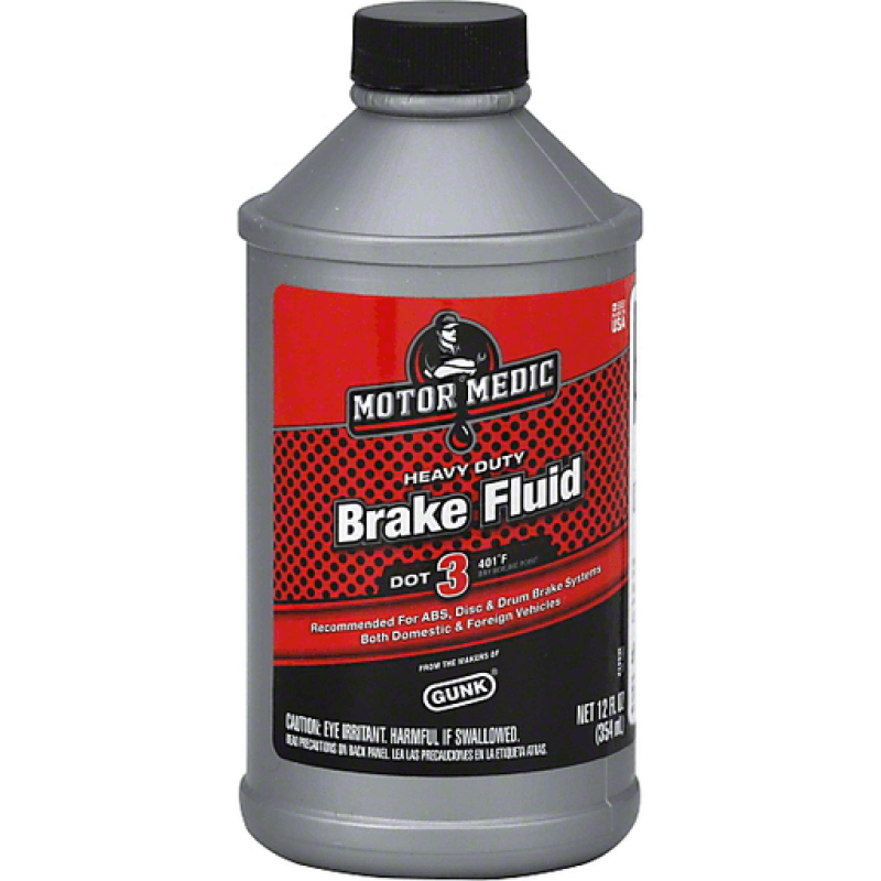 McLeod  Gunk Hydraulic Clutch Fluid, 12Oz Plastic Bottle 13900 Photo - Primary