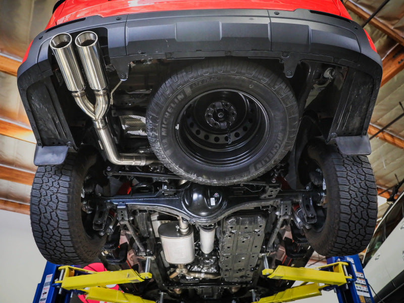 aFe 23-24 Toyota Sequoia V6 3.4L Vulcan Series 2-1/2in to 3in 304 SS Cat-Back Exhaust w/ Black Tip 49-36068-B 49-36068-B Photo - Mounted