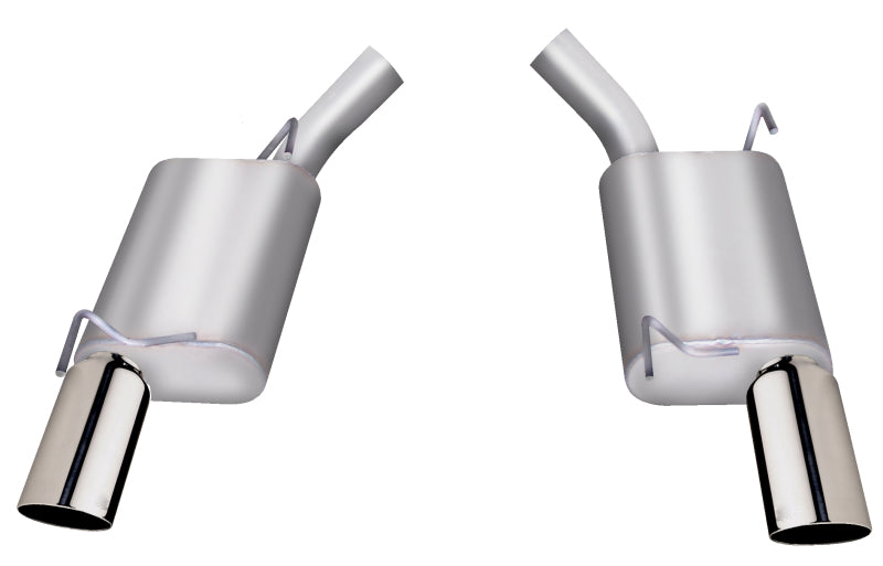 Gibson 05-10 Ford Mustang GT 4.6L 2.5in Axle-Back Dual Exhaust - Stainless 619001 619001 Photo - Primary