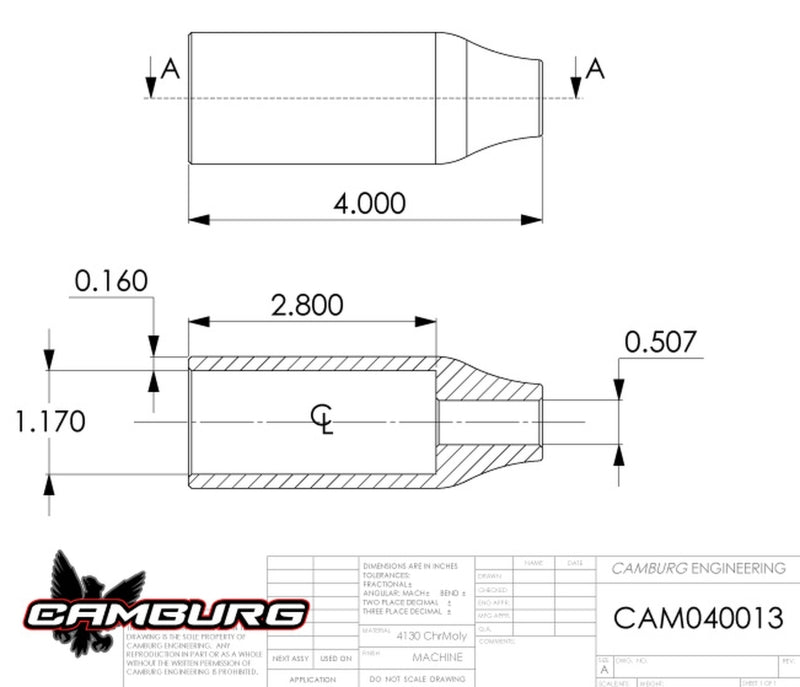 Camburg 1.50in. 4130 Billet Shock Mounts (pair) CAM-040013 CAM-040013 User 1