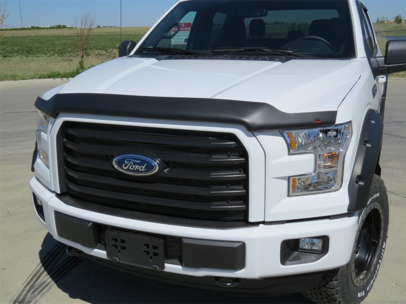 EGR 15+ Ford F150 Superguard Hood Shield - Matte (303475) 303475 303475 Photo - Mounted