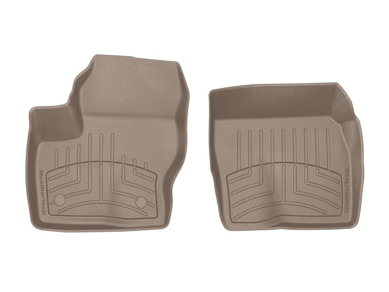 WeatherTech 2019+ Chevrolet Silverado 1500 Front FloorLiner HP - Tan 4514361IM 4514361IM Photo - Primary
