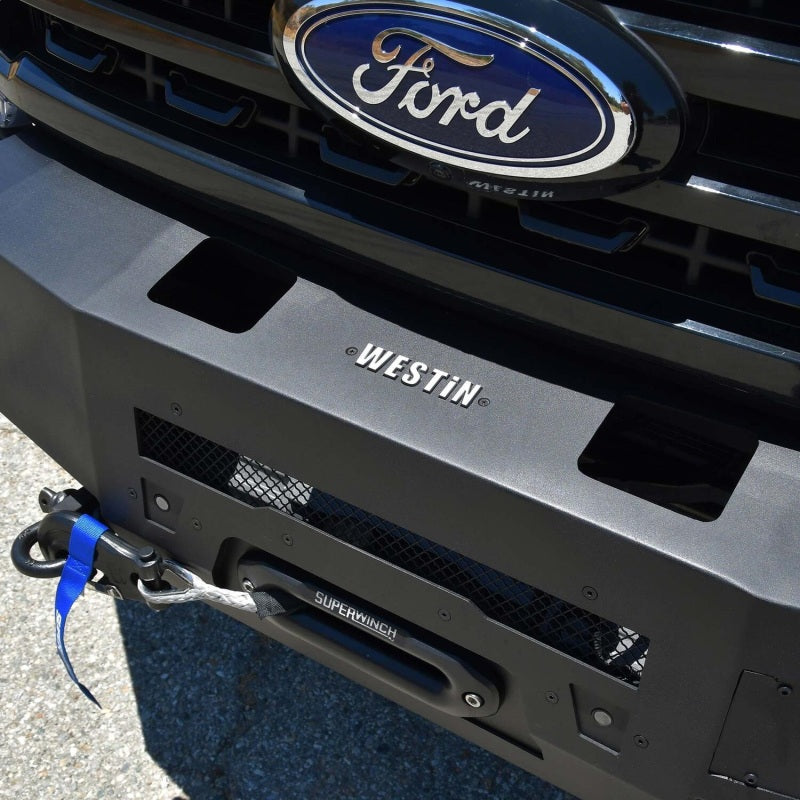 Westin 23-24 Ford F250/350 Pro-Series Front Bumper - Textured Black 58-411305 58-411305 Photo - Mounted