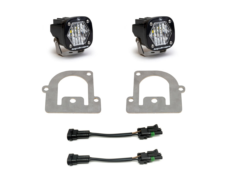 Baja Designs 21+ Ford Bronco Sport S1 WC LED Fog Pocket Light Kit 447682 User 1