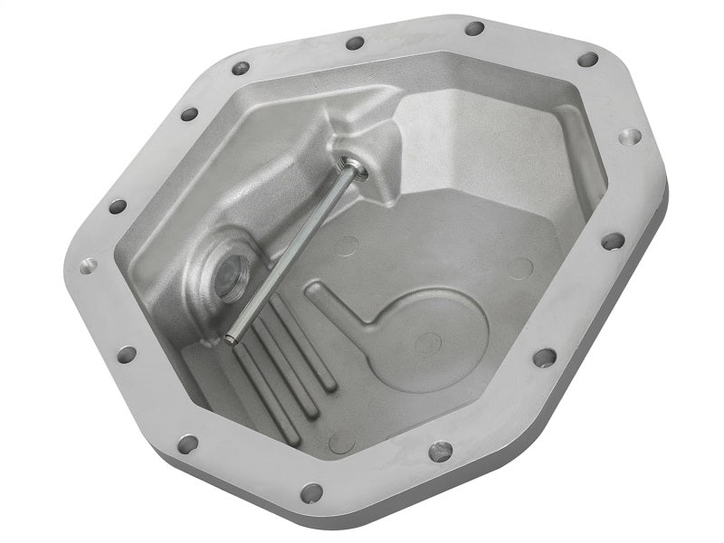 aFe Street Series Rear Differential Cover Raw w/ Machined Fins 46-70350 Photo - Unmounted
