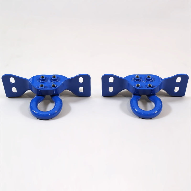 Ford Racing 17-22 Super Duty Tow Hooks - Blue (Pair) M-18954-SDB M-18954-SDB Photo - Primary