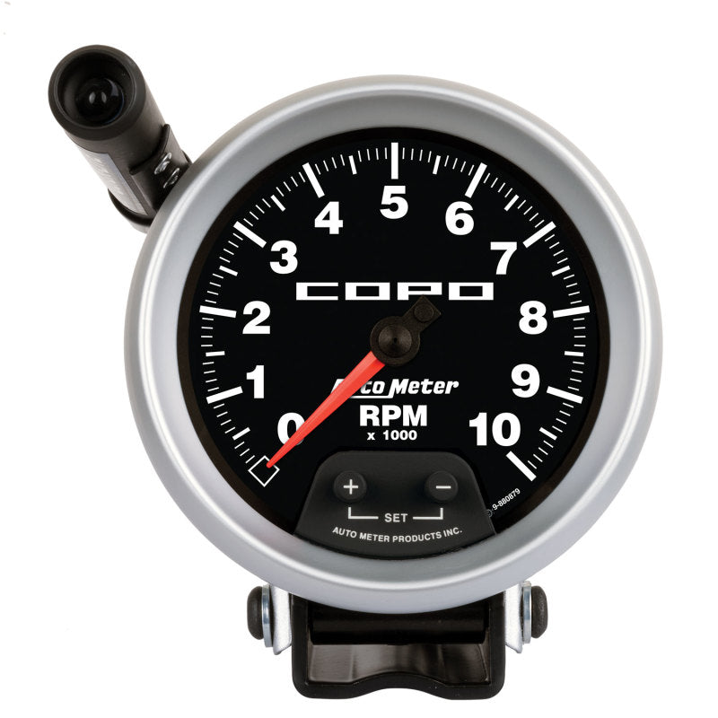 Autometer 3-3/4in 10K RPM Pedestal w/Ext. Quick-Lite Gauge Chevrolet COPO Camaro 880879 880879 Photo - Primary