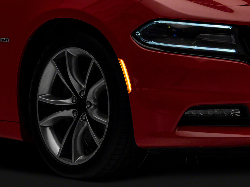 Raxiom 15-23 Dodge Charger Excluding Widebody Axial Series LED Side Marker Lights- Clear CR5948 CR5948 Photo - Primary