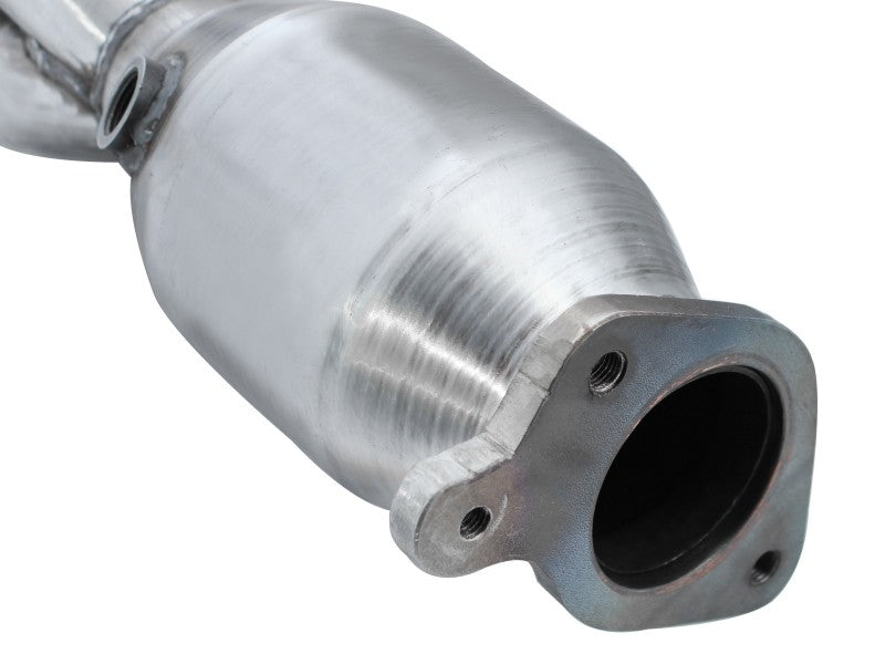 aFe 05-11 Toyota Tacoma V6-4.0L Twisted Steel 409 Stainless Steel Long Tube Header w/ Cat 48-46001-1HC 48-46001-1HC Photo - Close Up